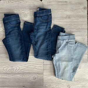Girls Jeggings Lot of 3 Size 8 Cat and Jack, So